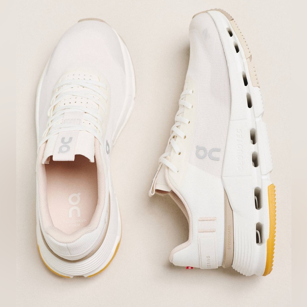 New On Cloudnova Form 2 Sneakers Ivory Desert